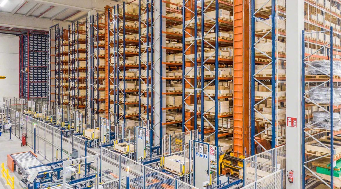 Full Productivity using ASRS racking system