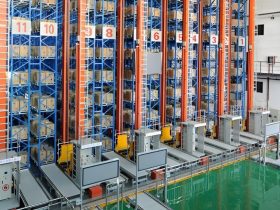 Warehouse ASRS Racking System with Integrated WMS
