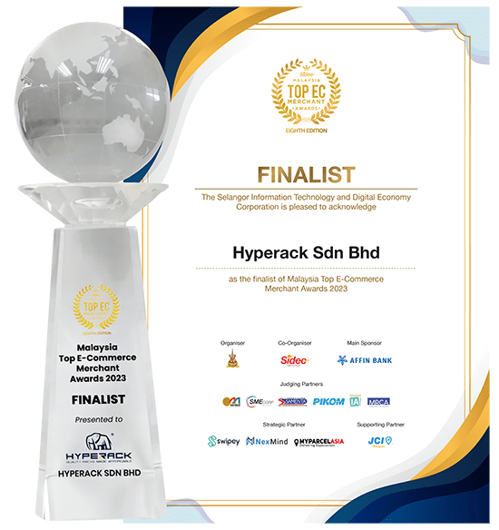 Top ecommerce award hyperack