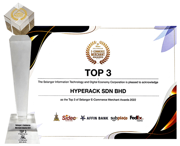 top 3 award Hyperack